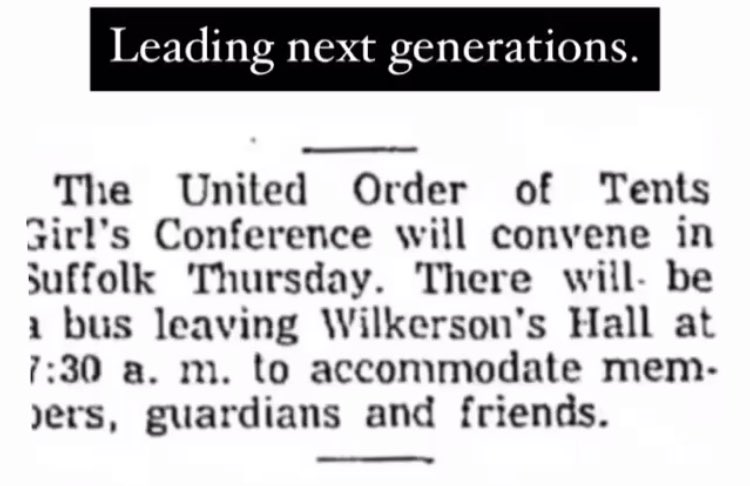 Their impact is seen throughout history...They sponsored events when we were forbidden from entering certain spaces; they received a grant from HUD to provide us housing, supported our next generations, etc.