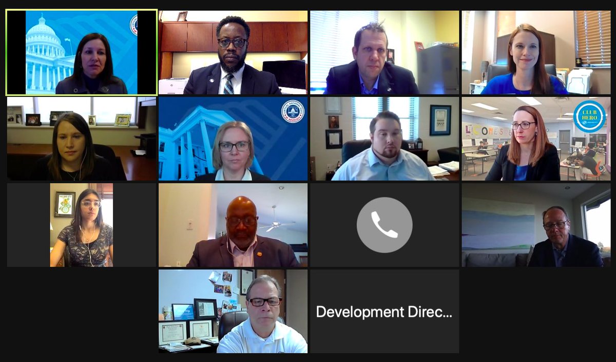 DrDredScott's tweet image. Thank you @RoyBlunt and staff for your continued support of federal funding aimed at youth outcomes initiatives and services 🙏🏾 #GreatFuturesStartHere #NDOA2021 @BGCA_Clubs @HelpKCKids