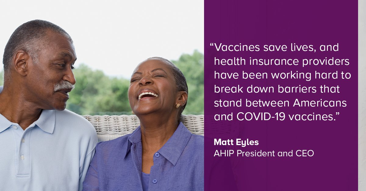 Find out how health insurance providers are helping to vaccinate millions of Americans most at risk of COVID-19. bit.ly/388pMMp