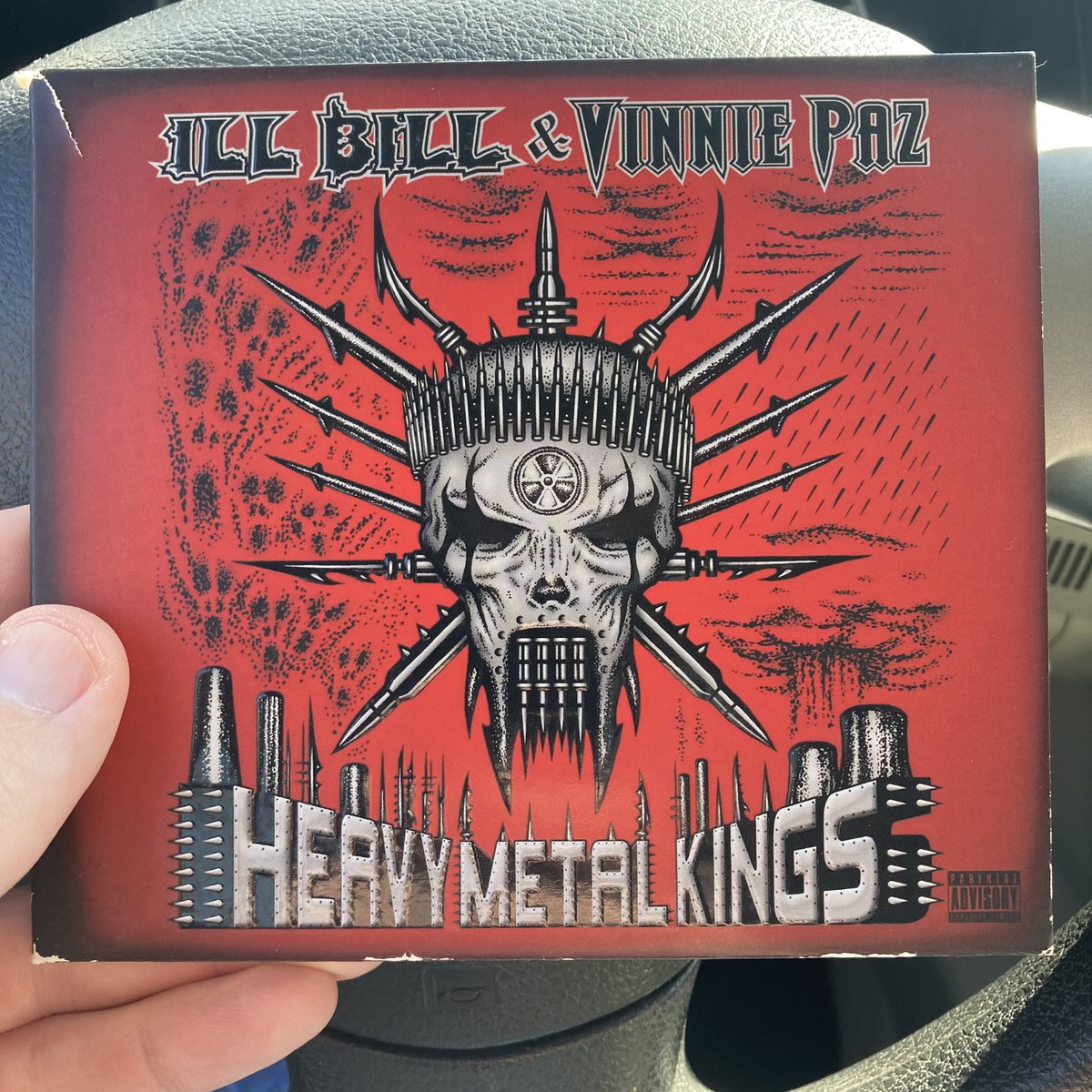 beneathdirt's tweet image. I’ve been bumpin a lot of #VinniePaz lately. Today’s bumps is #HeavyMetalKings with their self titled debut album. This shit is dumb hard 🔥🔥🔥🔥