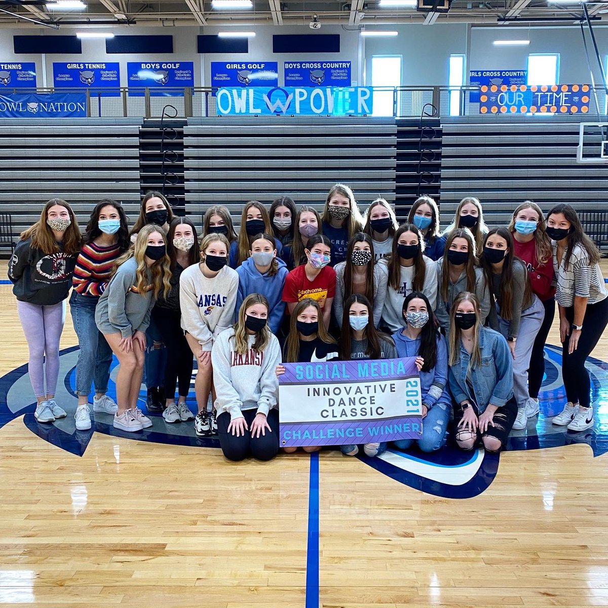 OlatheWestDance's tweet photo. Social Media Challenge Winners! THANK YOU ALL FOR YOUR SUPPORT! Truly, a team effort here. ⭐️ We are thrilled that a donation will be made to our friends at Inclusions Connections/Pawsabilities. 💕Follow these great organizations here: @inclusionconnections @PawsAbilitiesKC https://t.co/CvFXG9Y0iK