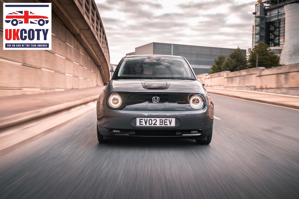 Put your hands together for the Honda e! We are proud to announce it has won 'City Car of the Year' in the 2021 UK Car of the Year awards. bit.ly/3rgiIEZ #Honda #HondaE #electricvehicles #COTY2021