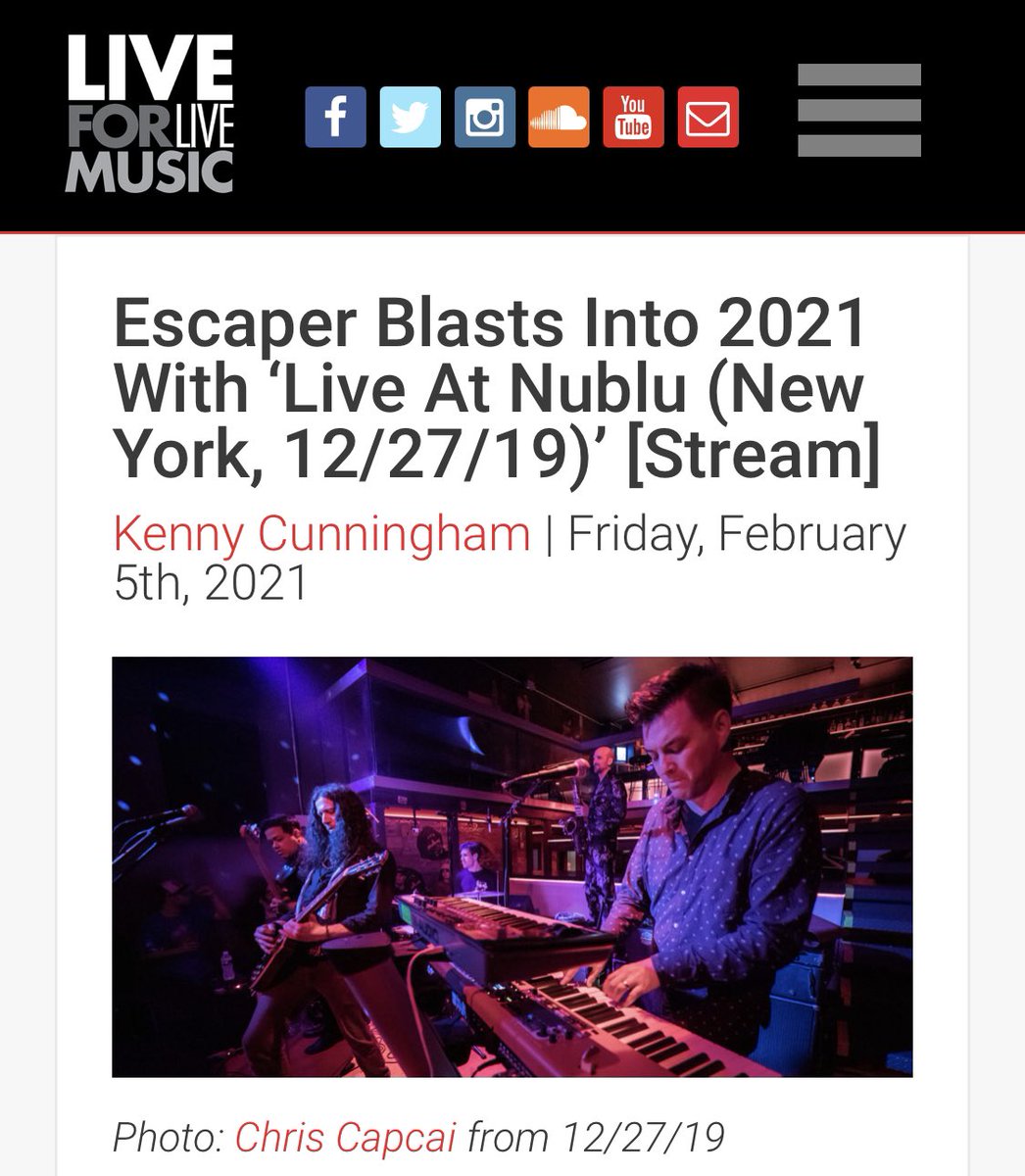 New <a href="/EscaperMusic/">Escaper</a> out now!!