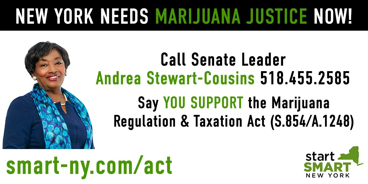 HighGrowthNYC's tweet photo. Call @AndreaSCousins  and @CarlHeastie today to encourage them to #PassTheMRTA! New Yorkers want social equity, hemp farming &amp; more included in our #cannabislegalization!

Call today! 

Cc @startsmartNY @NYNORML https://t.co/PKWP3qbVOJ