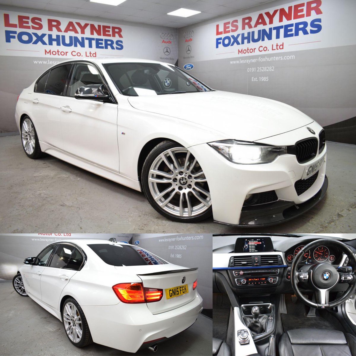 LRFoxhunters's tweet photo. £10,999 or 
£500 deposit &amp; £220 a month on 5 year Hire Purchase 9.9%APR

2015 BMW 320D M Sport with Performance Kit

https://t.co/n6SUP2Fl0p

01912528282

#bmw #msport #3series https://t.co/sX7qPtN3Bc