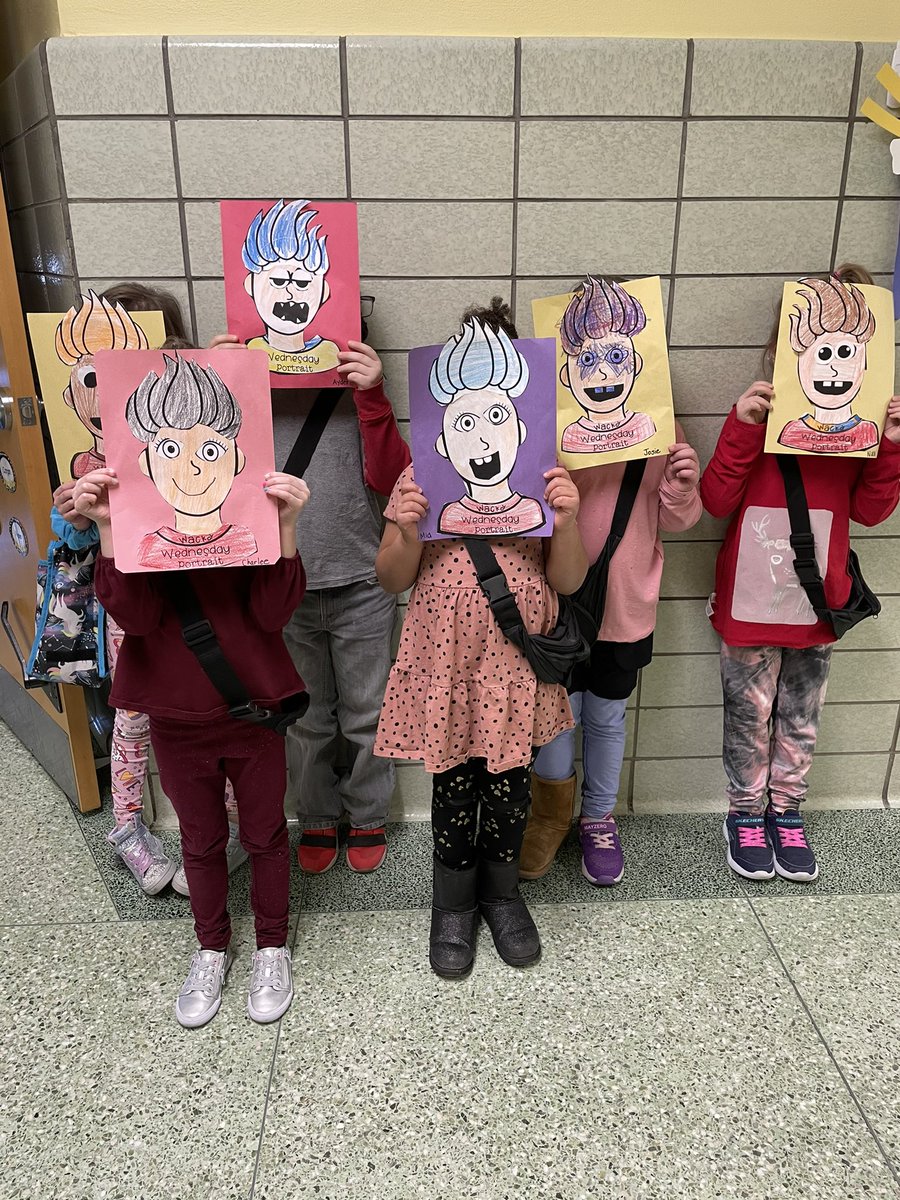 McCullough_GH's tweet photo. Happy #WackyWednesday from Kindergarten @GillHallElem!#WErTJ #WErTJK https://t.co/mPZFyFiXGt