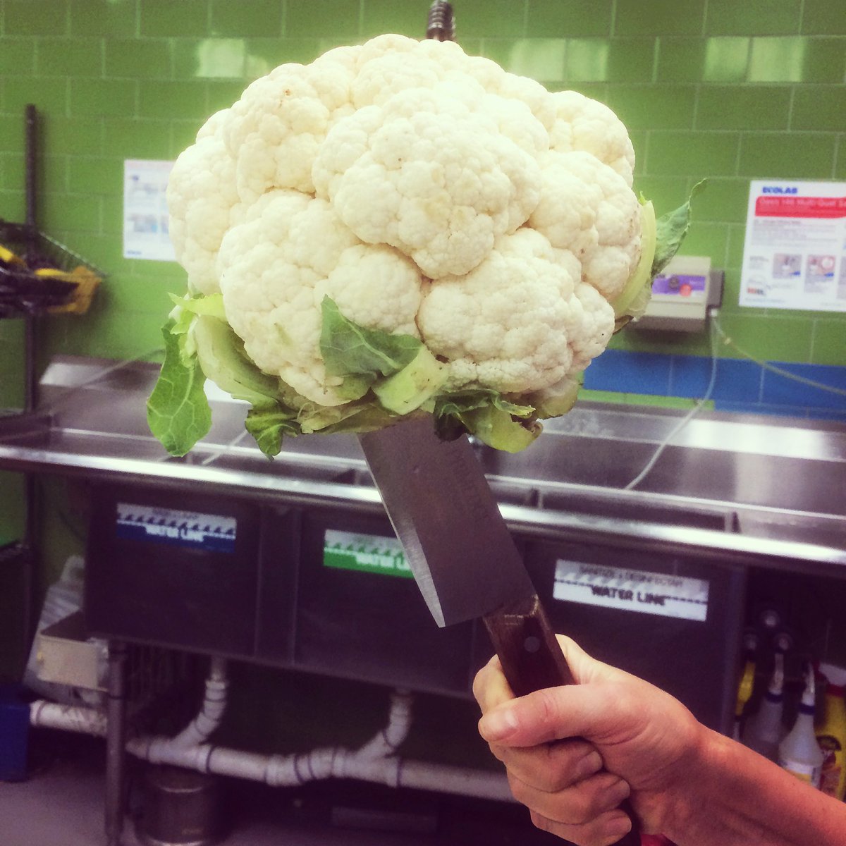 BaderKarl's tweet photo. Cauliflower-Ginger-Chick Pea is ON this week! Order @SourceWhatsGood for #delivery all over #Chicagoland. #fresh #healthy #soup #veggiesrule https://t.co/PPRUFKepQK