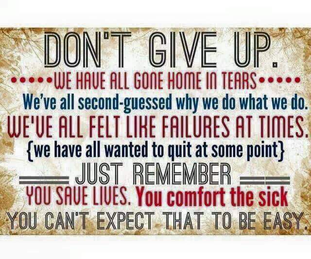 Everyone at some point has felt like this especially over the last 12 months . Don't give up #NHSheroes #teamworkmakesthedreamwork # nursingwouldntdoanythingelse