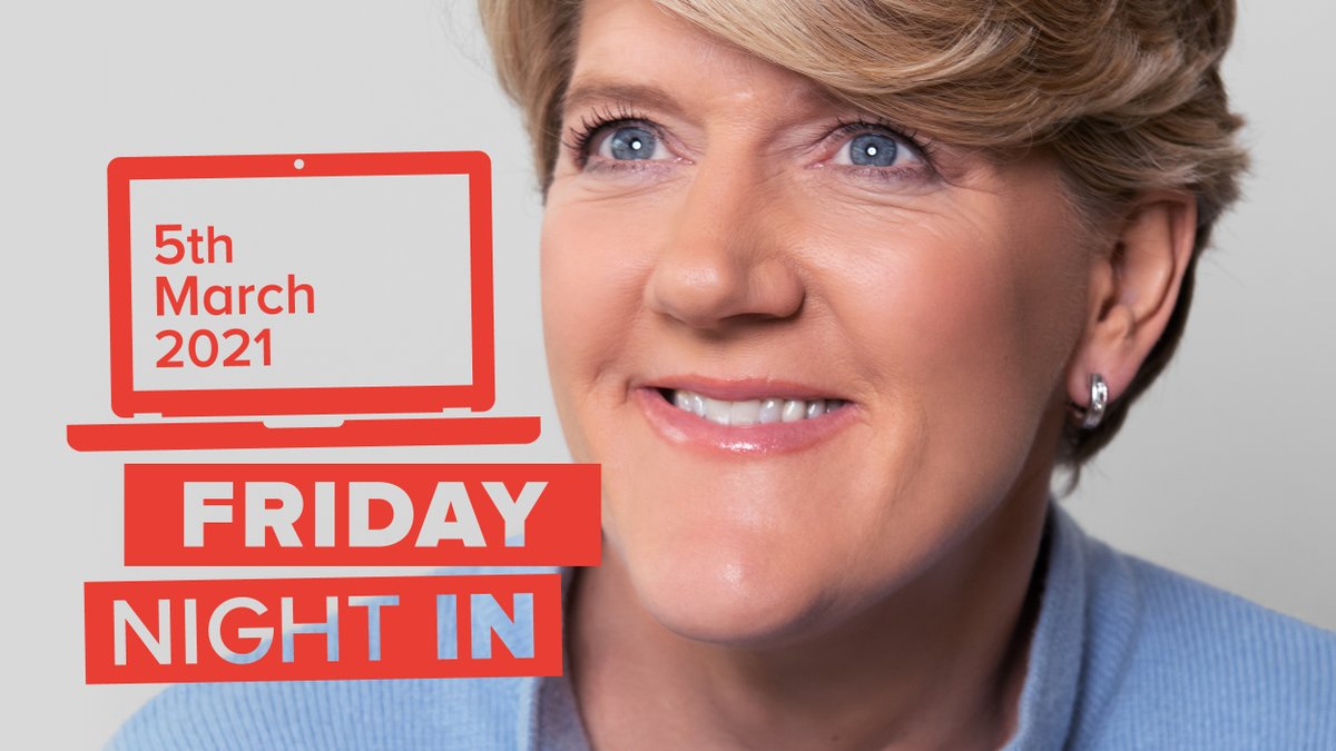 Don't miss the chance to join us for an amazing Friday Night In on 5th March 🎉!
Enjoy an evening at home with a difference. We've got celebrity speakers, special quizzes, fabulous auction prizes &amp; more.
Sign up now for £10 👉 bit.ly/2KZohI1 
#StayingInIn