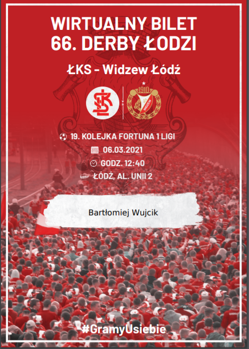 wujtas97's tweet photo. @ffs_gfx @wojtczi @s_lodz @RTS_Widzew_Lodz @kp_ldz @Mariusz_Mroczek @Ryan_RTS @Guzi85 @winczu @MNibarski #GramyUSiebie https://t.co/F8YeX5jd8w