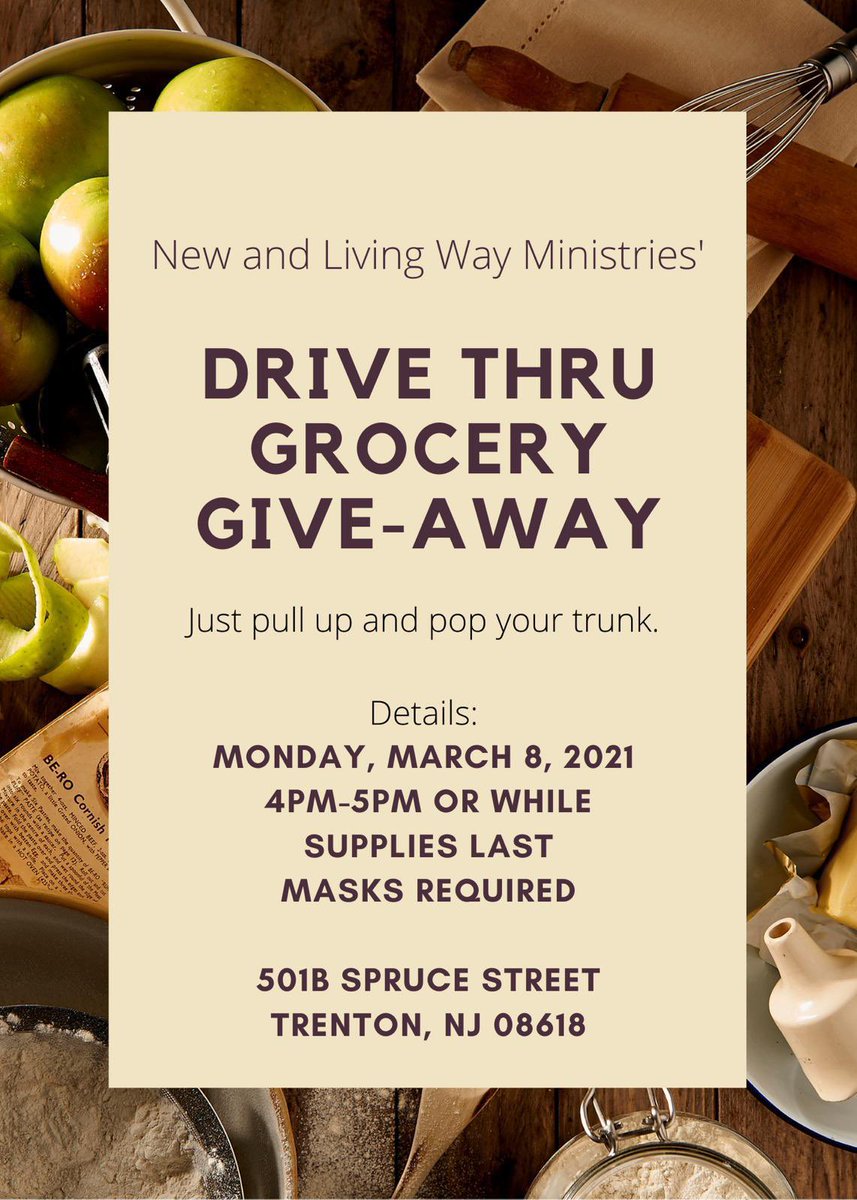 nlwm04's tweet photo. It’s happening again. March 8th from 4pm-5pm or while supplies last!!!

Please share and tell everyone you know who might know some that can benefit.

See you then. 
#NLWM #feedthecommunity https://t.co/nFegiG2Ey7