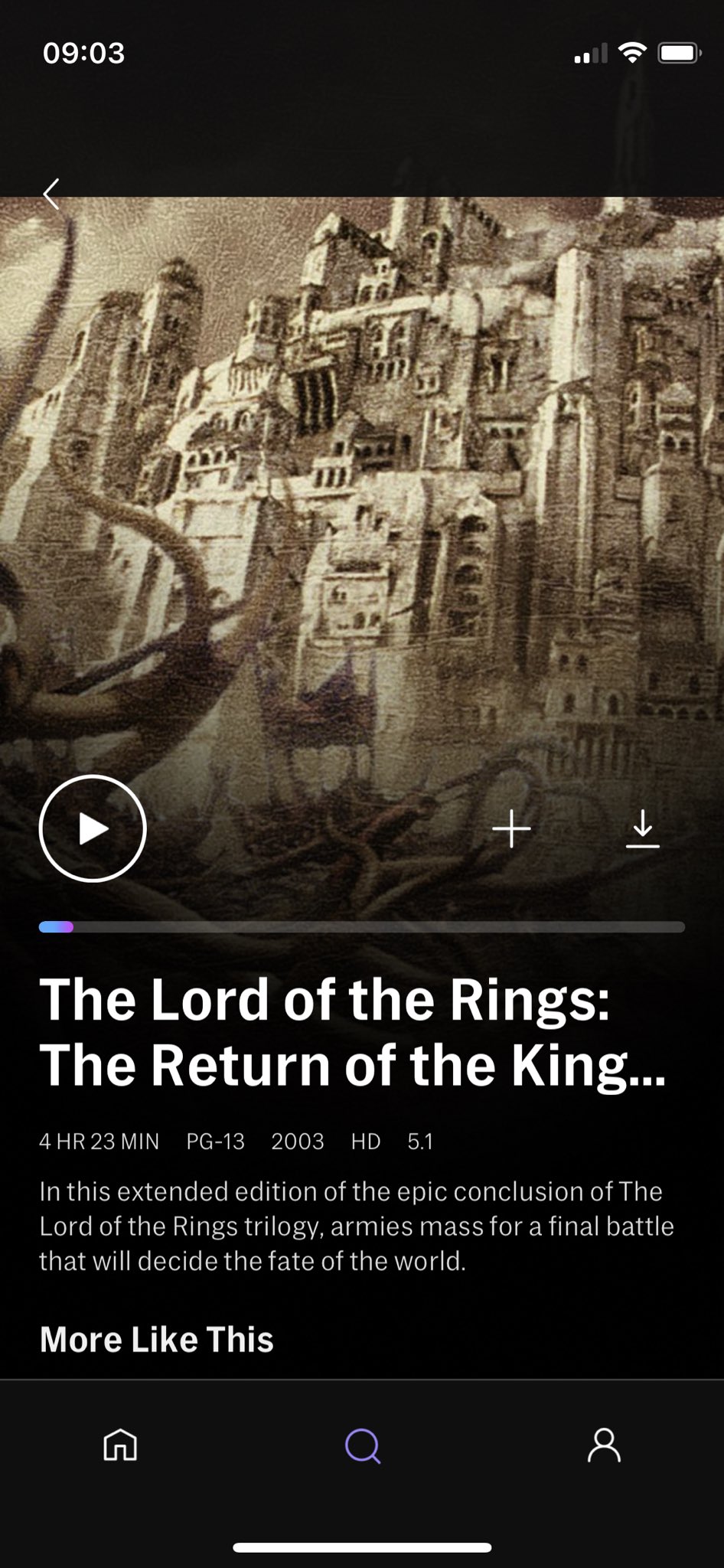 Senator sovjetisk Martyr TheOneRing on Twitter: "It's official, @HBOMax is the FIRST streaming  service ever to offer LOTR Extended Edition! RETURN OF THE KING is the new  remastered edition in 1080p. No word yet on