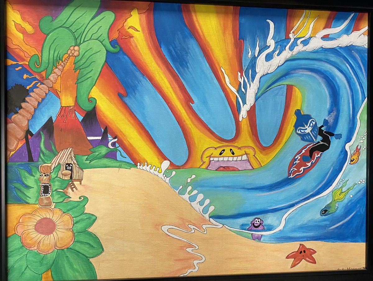 mrs_lawlor's tweet photo. #scenescapes @AENJYAM @ArtEducators_of_NJ #31DaysofYAM #NJYAM #YAM2021 #YouthArtMonth https://t.co/UqJVKL3no9