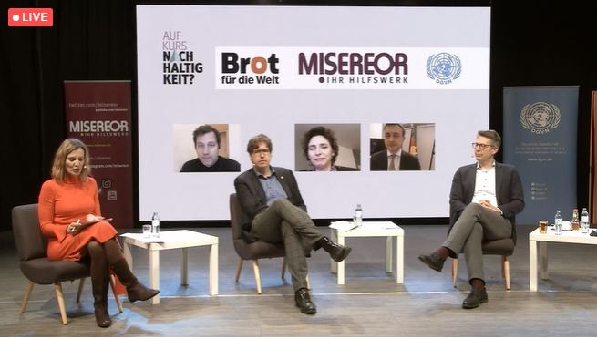 Misereor's tweet photo. Herzlich willkommen @PaulZiemiak @larsklingbeil @JoergSchindler @MiKellner @MarkusBlume @nicolabeerfdp. Wir freuen uns auf die Diskussion mit Ihnen zu den Themen #Nachhaltigkeit #Agenda2030 und #Corona #BTWahl 

@BROT_furdiewelt @DGVN_de https://t.co/VNDPnKEYPy