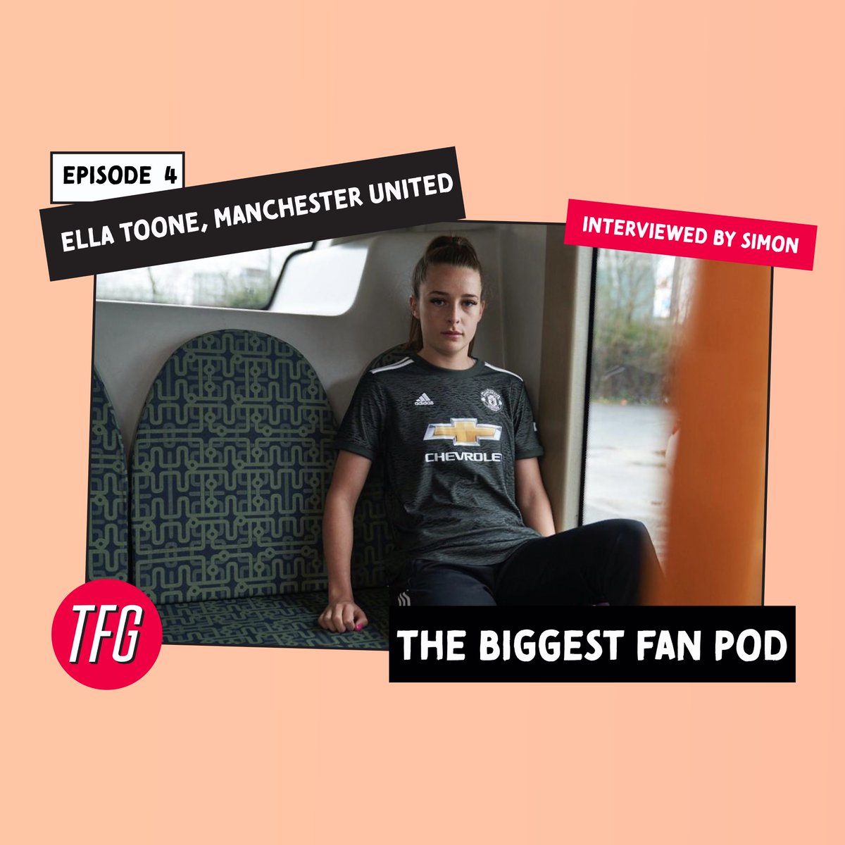 Episode 4 of <a href="/biggestfanpod/">The Biggest Fan Pod</a> is now LIVE! 

BUZZING to bring <a href="/ManUtdWomen/">Manchester United Women</a> + <a href="/Lionesses/">Lionesses</a> player 
<a href="/ellatoone99/">Ella Toone</a> onto the pod to chat w/ her old PE teacher 
<a href="/r166ers/">Simon Rigby</a> about her journey, and what it's like being back home at United. It's a goodun!

Listen here: open.spotify.com/episode/0XosM4…