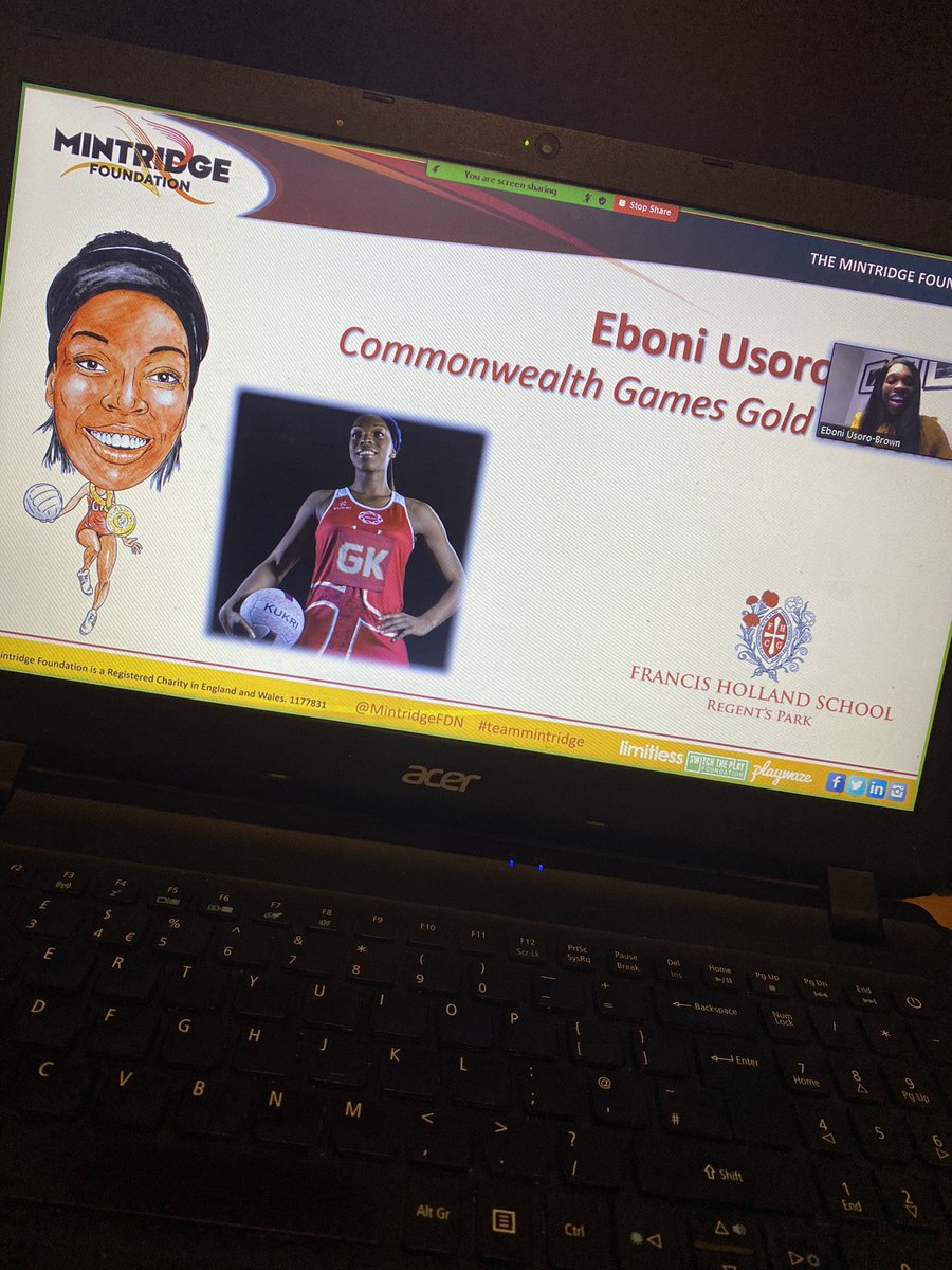 We have started our evening with <a href="/FHS_NW1_Sport/">FHS NW1 Sport</a>. <a href="/EboniBChambers/">Eboni Usoro-Brown (nee Beckford-Chambers)</a> is talking about her “love” for the bleep test! Who is with her?