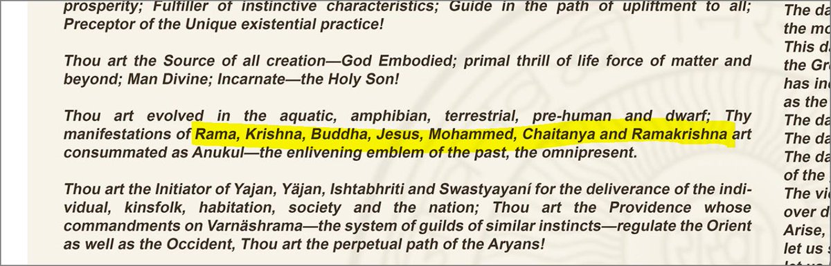 20. Oh. And did I mention? He claims to be Rama, Krishna, Buddha, Jesus, Mohammed, Chaitanya and Anukul Ramakrishna. (Just ignore that they all teach opposing doctrines. It's more profitable this way!)