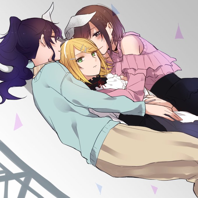 まふとリンと絵名 