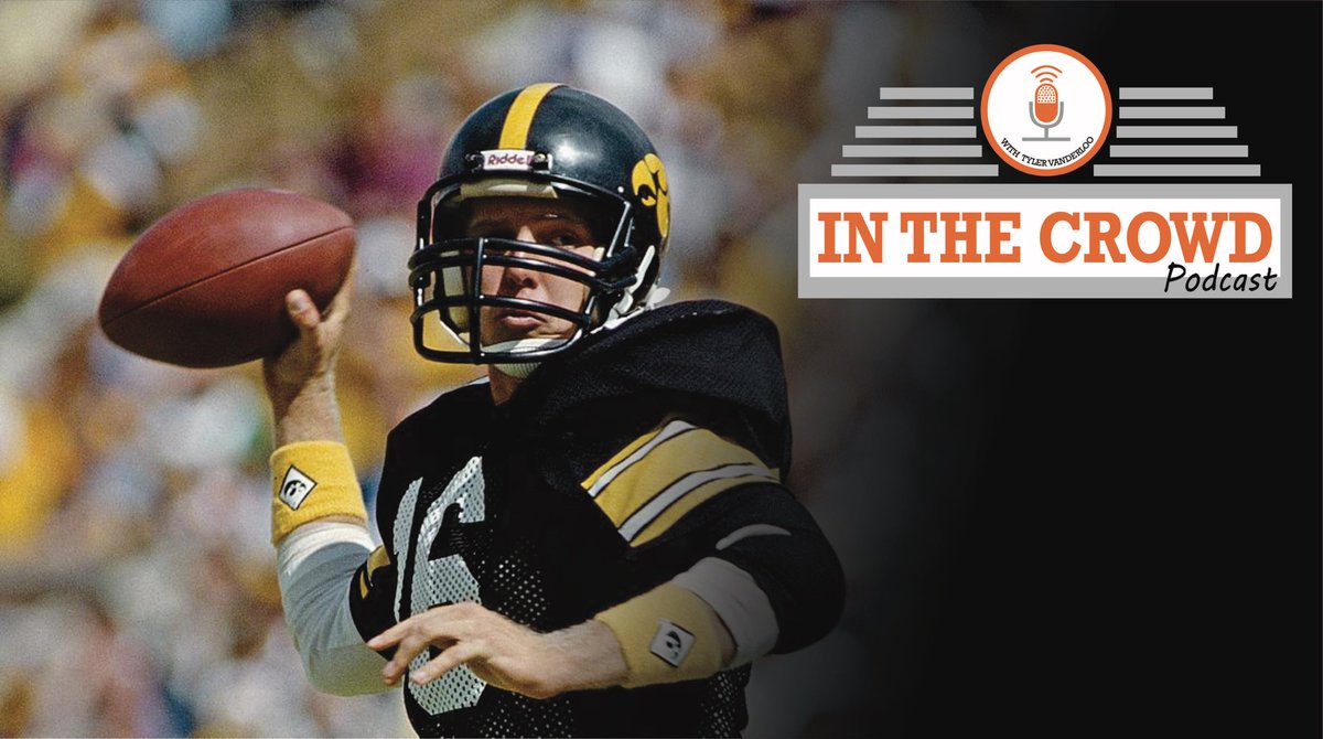 On the pod tomorrow. One of the greatest Hawkeye Football players of all time, Chuck Long.