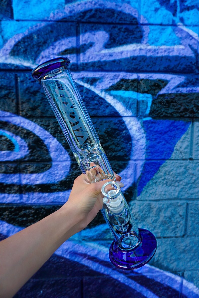 For all the blue lovers out there - The 14' UFO Splashguard Straight Tube in Blue may be the perfect piece for you 💙💨

mota-glass.com/products/14-co… #CannabisCulture #LACannabis