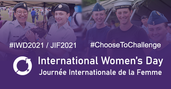 #JeudiRétro: En 1975, les filles ont été officiellement accueillies dans le programme des cadets. 

Aujourd'hui, près de 40 % des cadets du Canada atlantique sont des femmes. Mais nous pouvons toujours faire mieux. 

#ChooseToChallenge #JIF2021 <a href="/womensday/">Women's Day</a>