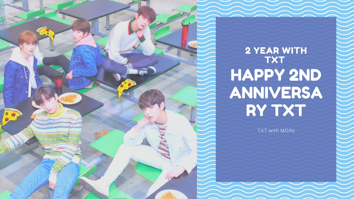 HAPPY 2ND ANNIVERSARY TXT 🥳
2 YEAR WITH TXT 💙

Feels like just yesterday i started stan them 🥺 its been 2 years now! 😭💙

#소중한_봄의_추억_데뷔_2주년
#2MagicalYearsWithTXT 
<a href="/TXT_bighit/">TXT OFFICIAL</a> <a href="/TXT_members/">TOMORROW X TOGETHER</a>