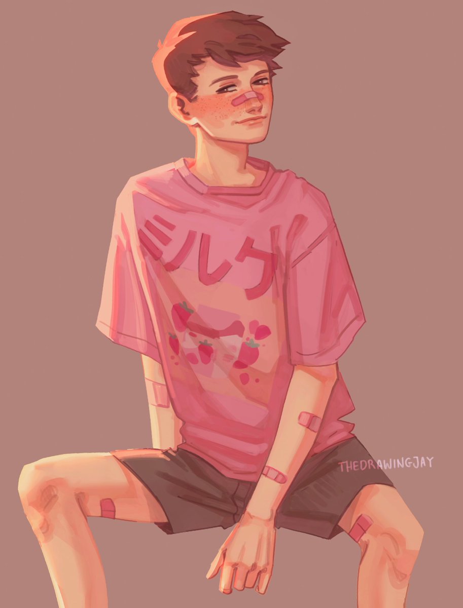 strawberry milk shirt george