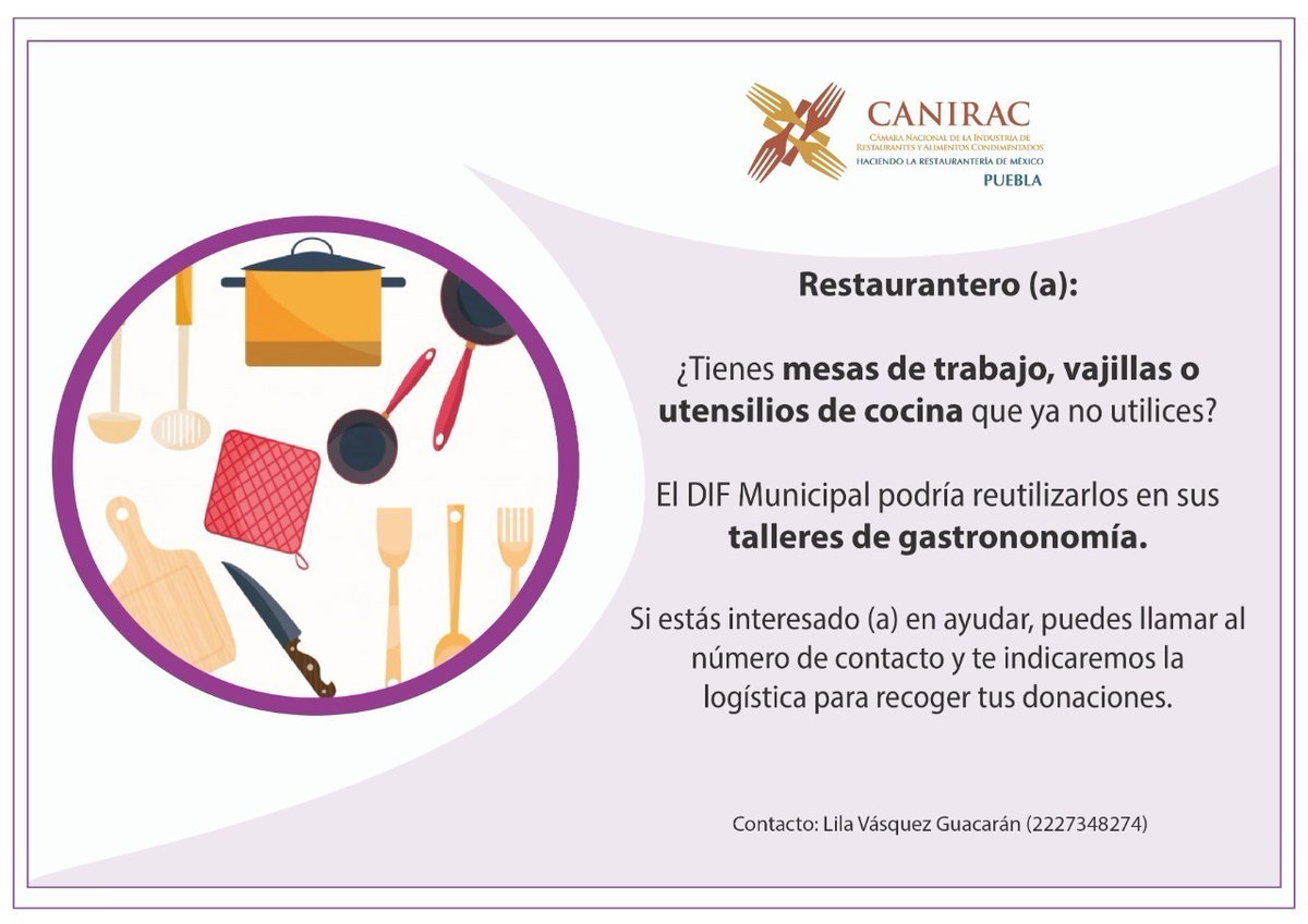 PueblaCanirac's tweet photo. #BuenDía

¿Eres #restaurantero o #restaurantera y quieres ayudar en esta campaña?

¡Únete! 👇😊🙋‍♂️🙋‍♀️ https://t.co/XnWX3GxmOz