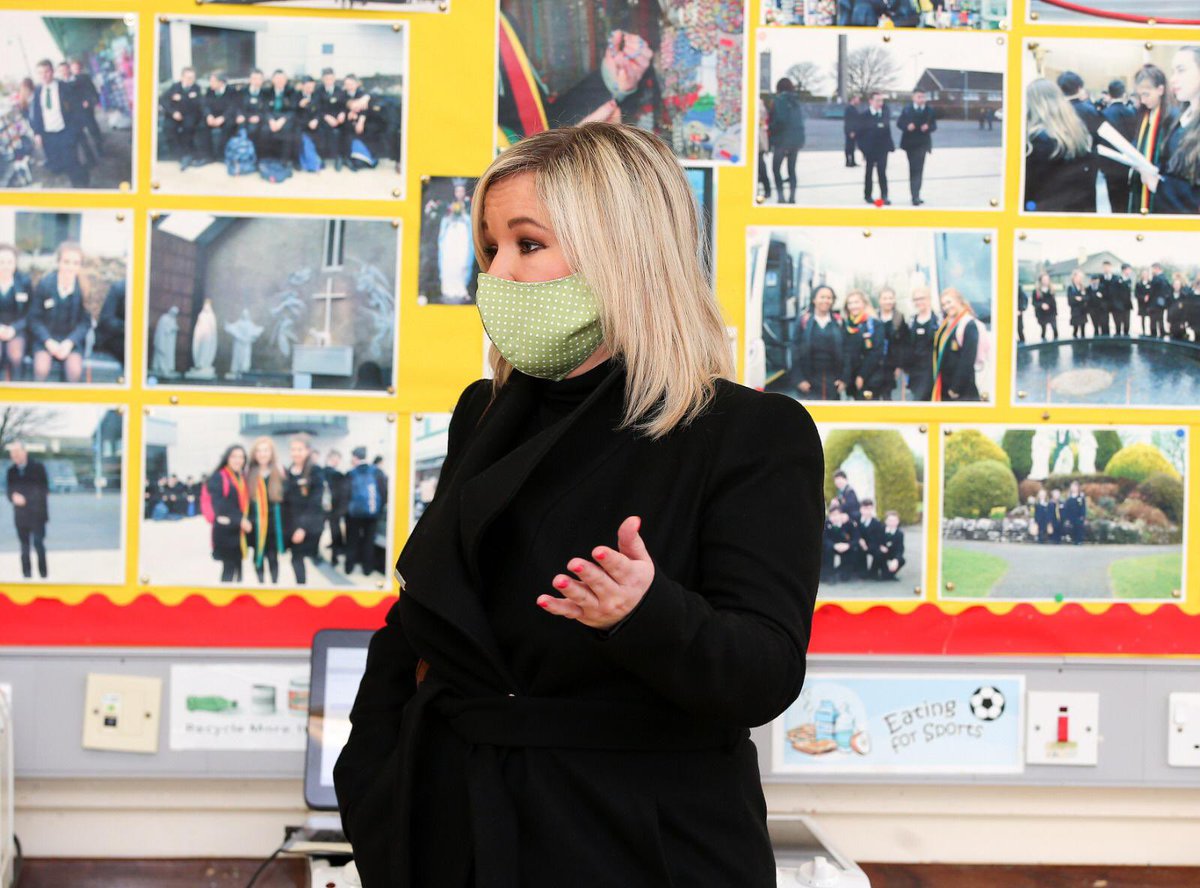 moneillsf's tweet photo. So proud of @htccookstown Holy Trinity College Cookstown who have been at the heart of the community during the pandemic

Looking after the wellbeing of their young people through their nurture unit &amp; supporting families with food parcels -all on top of remote learning

Thank you https://t.co/JjiqHdTrBR