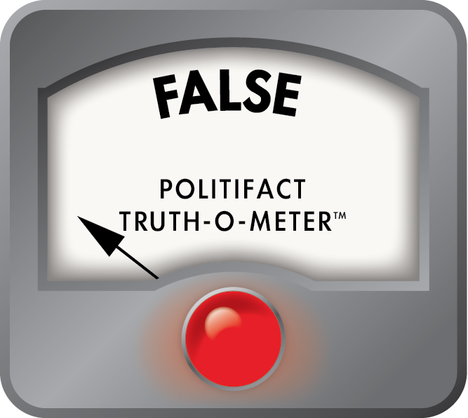 PolitiFact's tweet photo. There’s no proof that Trump requested 10,000 National Guard troops for Jan. 6, or that Pelosi denied it. https://t.co/KJWLzCgHvb https://t.co/5CEuHFTeWz