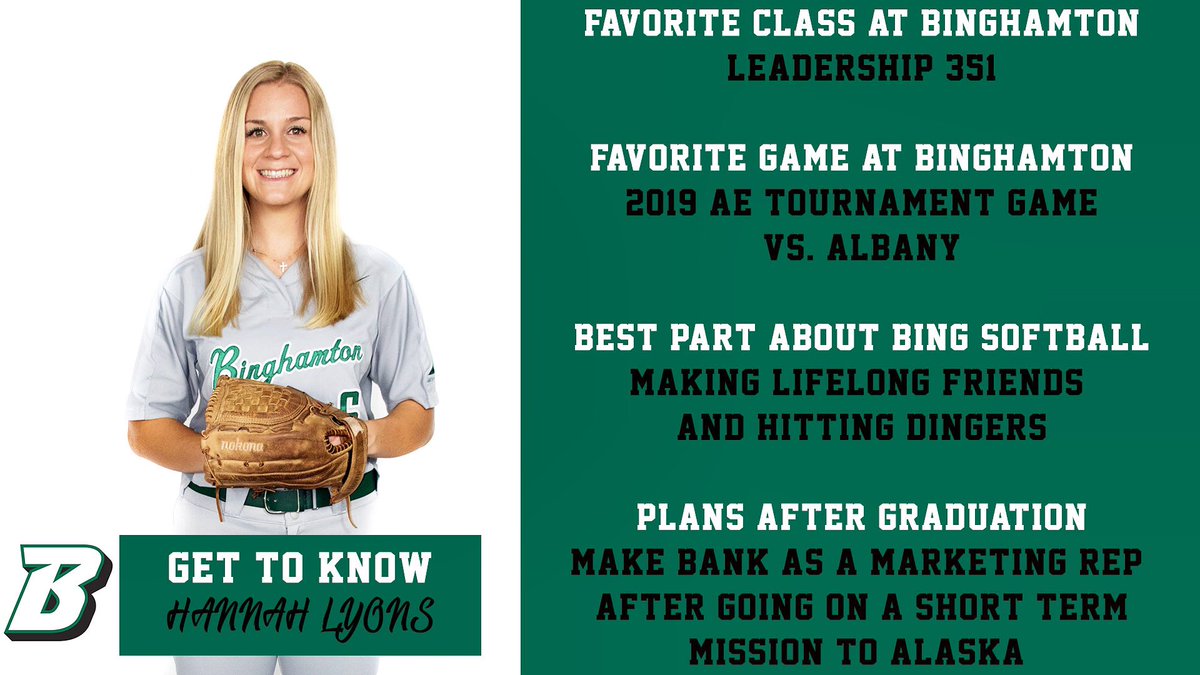 BinghamtonSOFT's tweet photo. 𝐆𝐄𝐓 𝐓𝐎 𝐊𝐍𝐎𝗪 Hannah Lyons https://t.co/SGdU62Z5Ct