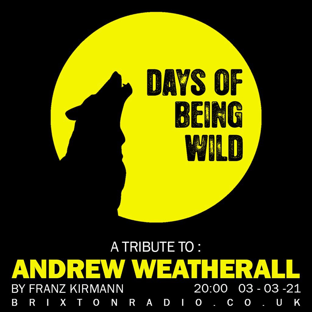 Tonight <a href="/FranzKirmann/">Franz Kirmann</a> plays #AndrewWeatherall music on @BrixtonRadiosw - TUNE IN!