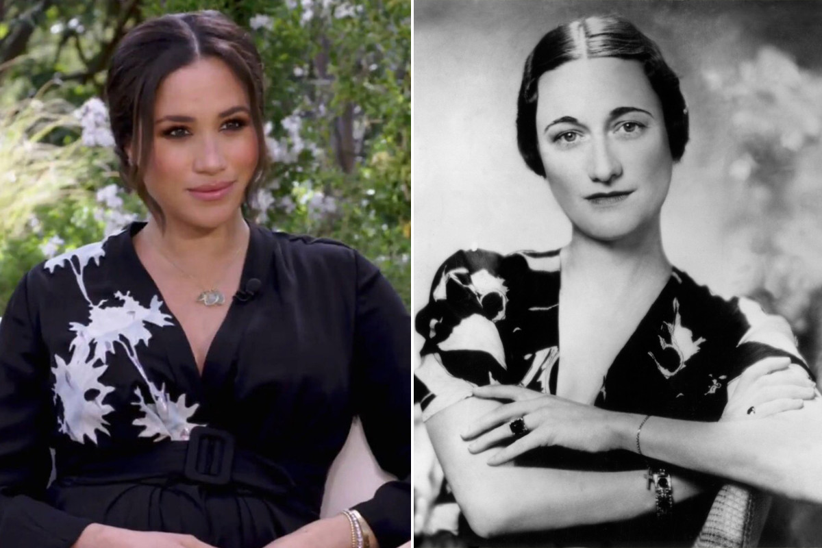 Meghan Markle's Oprah interview outfit draws Wallis Simpson comparisons