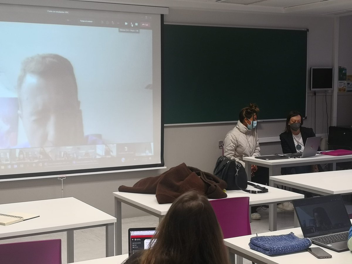 Desde el Máster de Dirección Internacional del Turismo, se ha organizado una charla con informadores de la oficina de turismo de Sol, de la CAM