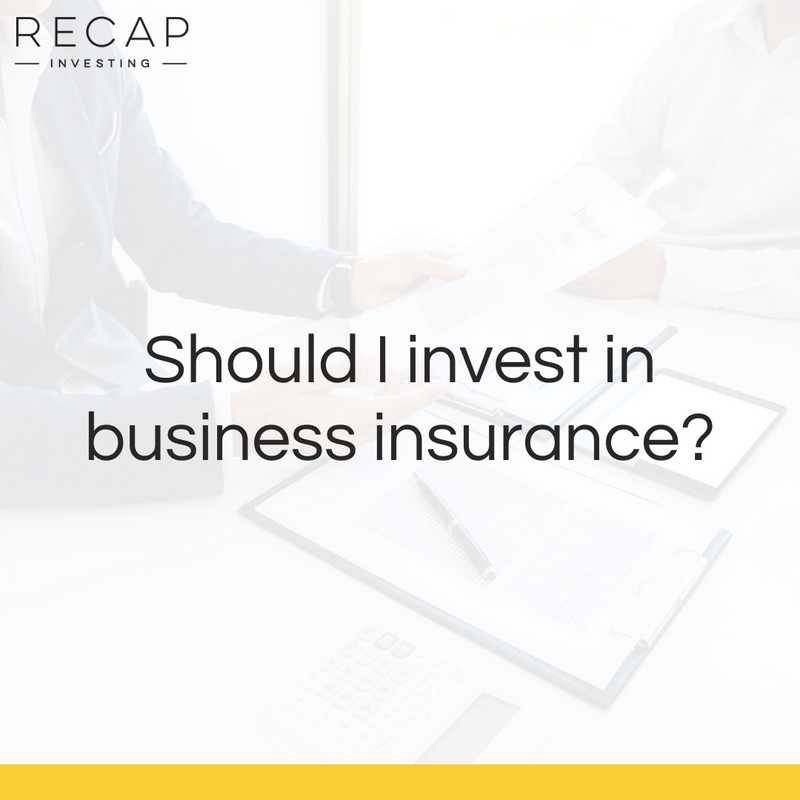 RecapInvesting's tweet photo. 💸 When you run a business, you assume responsibility for the well-being of a range of people, from employees to customers. 

#RecapInvesting #SustainableInvesting #BusinessInsurance #WealthManagement https://t.co/nVRRJwVPzl