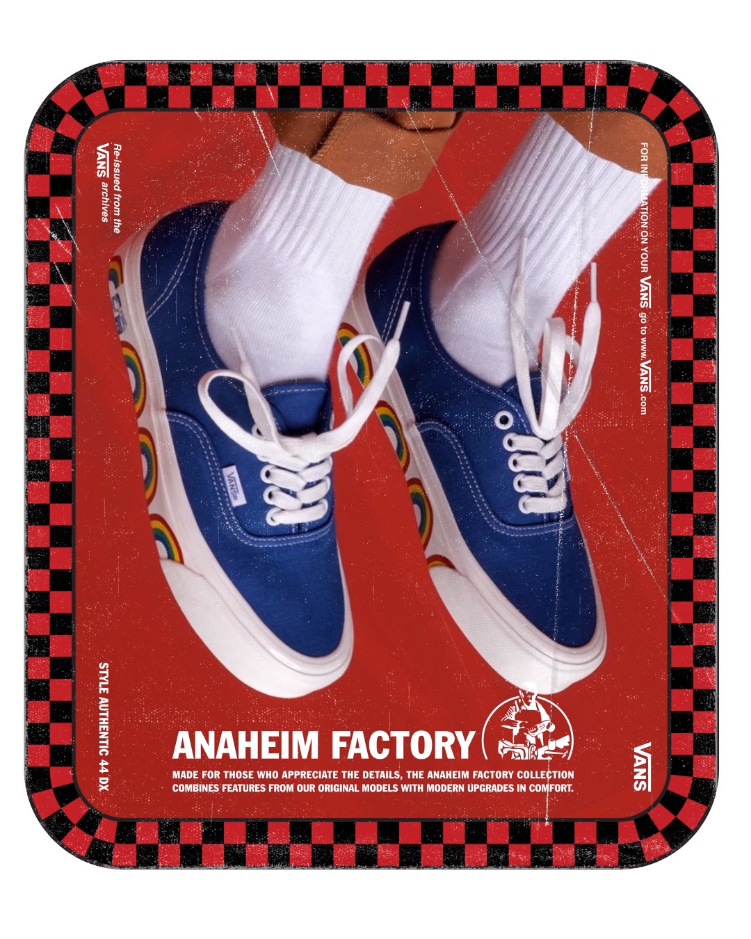 Vintage vans style 44 cheap authentic