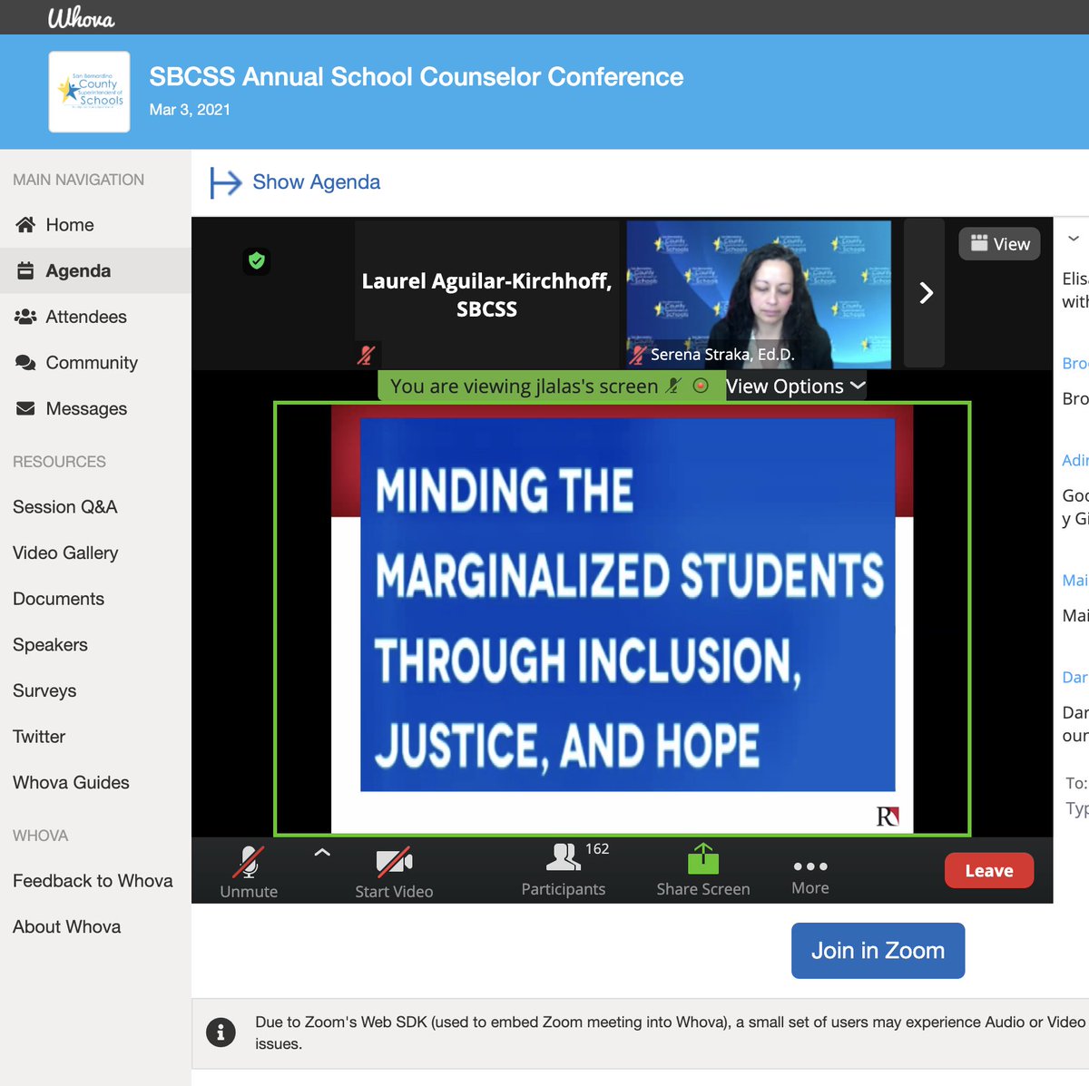 Opening Keynote for the @SBCSS Annual School Counselors Conference from @JoseLalas on 'Minding the Marginalized Student with Inclusion, Justice, and Hope.' I feel honored to present in breakout sessions with @TrPatel20 on #digcit and #csequity. @SBCSS_EdTech @Serena_Straka
