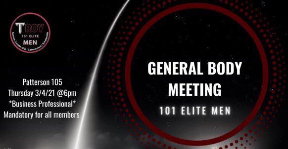 101Elite's tweet photo. Tomorrow we having a general body meeting guys make sure to bring someone with you ‼️‼️ https://t.co/GV8EdhIv6Q