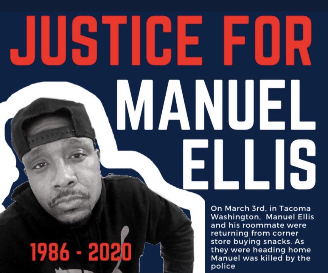 tacoma_action's tweet photo. This is how we came to know Manny. In late May his sister, Monèt, reached out to us for help with a gofundme for legal help. Today, we're asking that you donate $33 and her a message to let her know that we are still here, fighting with her. 
https://t.co/EYwRtmr2ap https://t.co/wuJtOSHB4i
