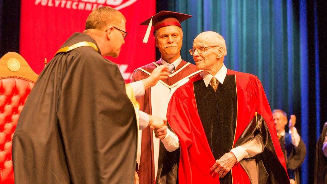 sait's tweet photo. Happy 106th birthday to our oldest known alumnus #hereatSAIT, Clarence Hollingworth! π Clarence, we are so proud to know and celebrate you. β€οΈ
#SAITfaces #SAITalumni https://t.co/nHaSWAlVY7