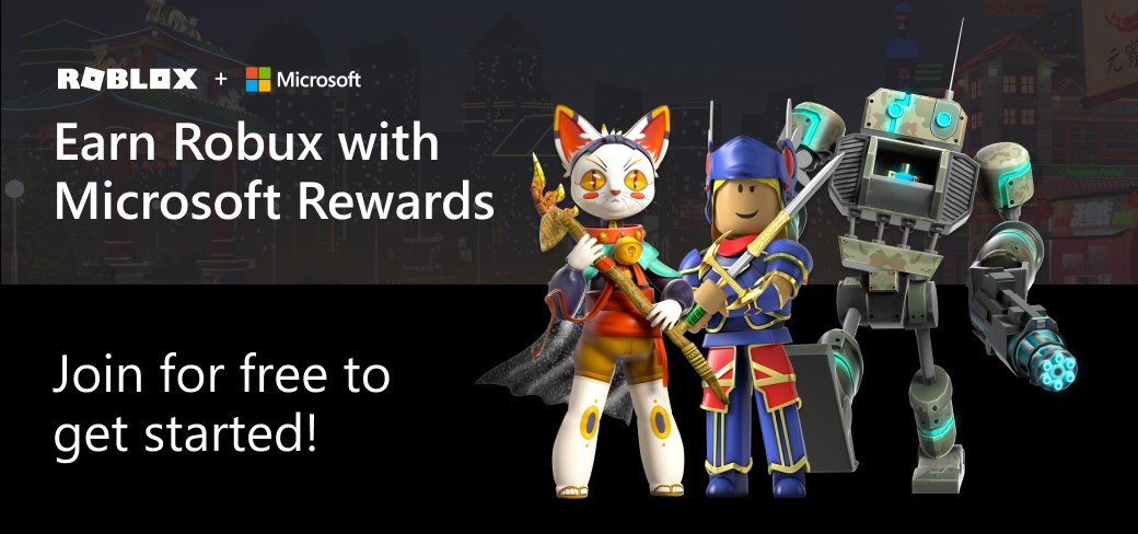 Bing on X: With Microsoft Rewards, you earn points for searching,  shopping, and playing. You can use points for @Roblox Robux, gift cards,  and more. Join now:   / X