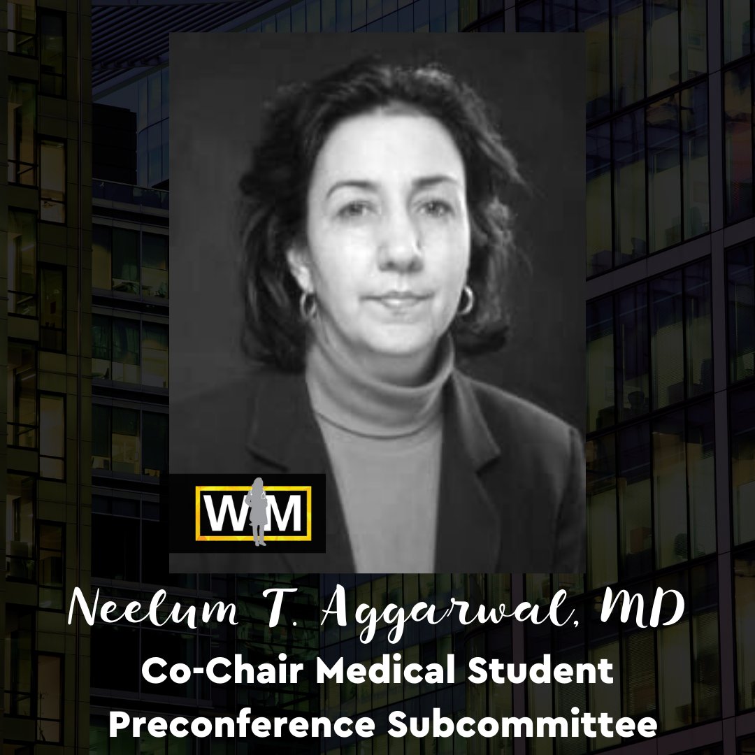 WimedicineOrg's tweet photo. Todays #WIMWednesday is Dr. Neelum T. Aggarwal (@DoctorADDA) who is the #WIMSummit Co-Chair Medical Student Pre-conference Subcommittee!
Learn more about Dr. Aggarwal on our website:
https://t.co/V38mvnznoO
#WIMStrongerTogether https://t.co/yXaYS8oeWp