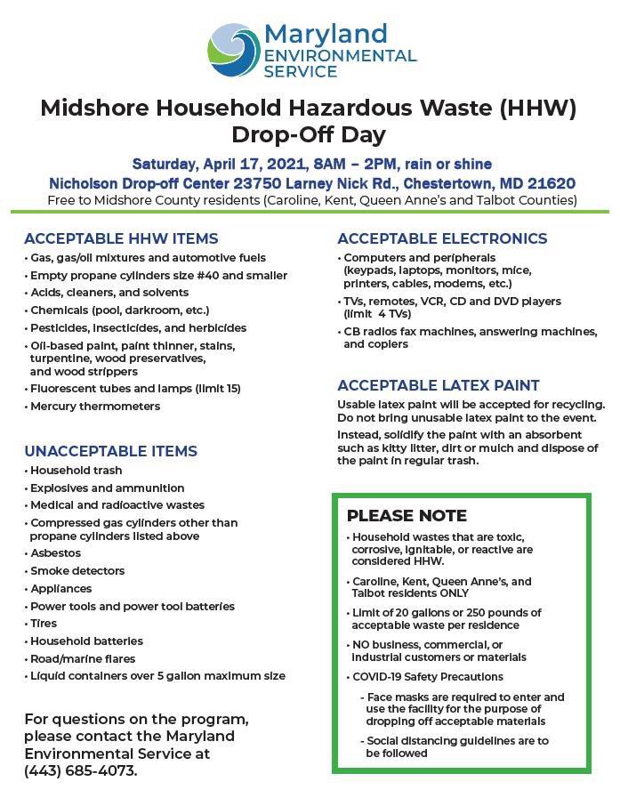 AnnapCreative's tweet image. This is a great opportunity to get rid of #carbofuran (Furadan) if you still have it. #EasternShore #Delmarva #TalbotCounty #CarolineCounty