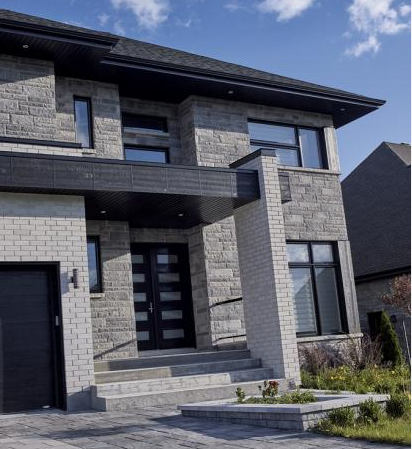 Building a house in the near future? Take a peek at the Masonry line from Permacon! 

Pictured here: Melville Slik Brick in Cameo Beige paired with Mondrian Stone in Newport Grey

#permaconmasonry #slikbrick #housebrick #housestone #dreamhome #pickabrick