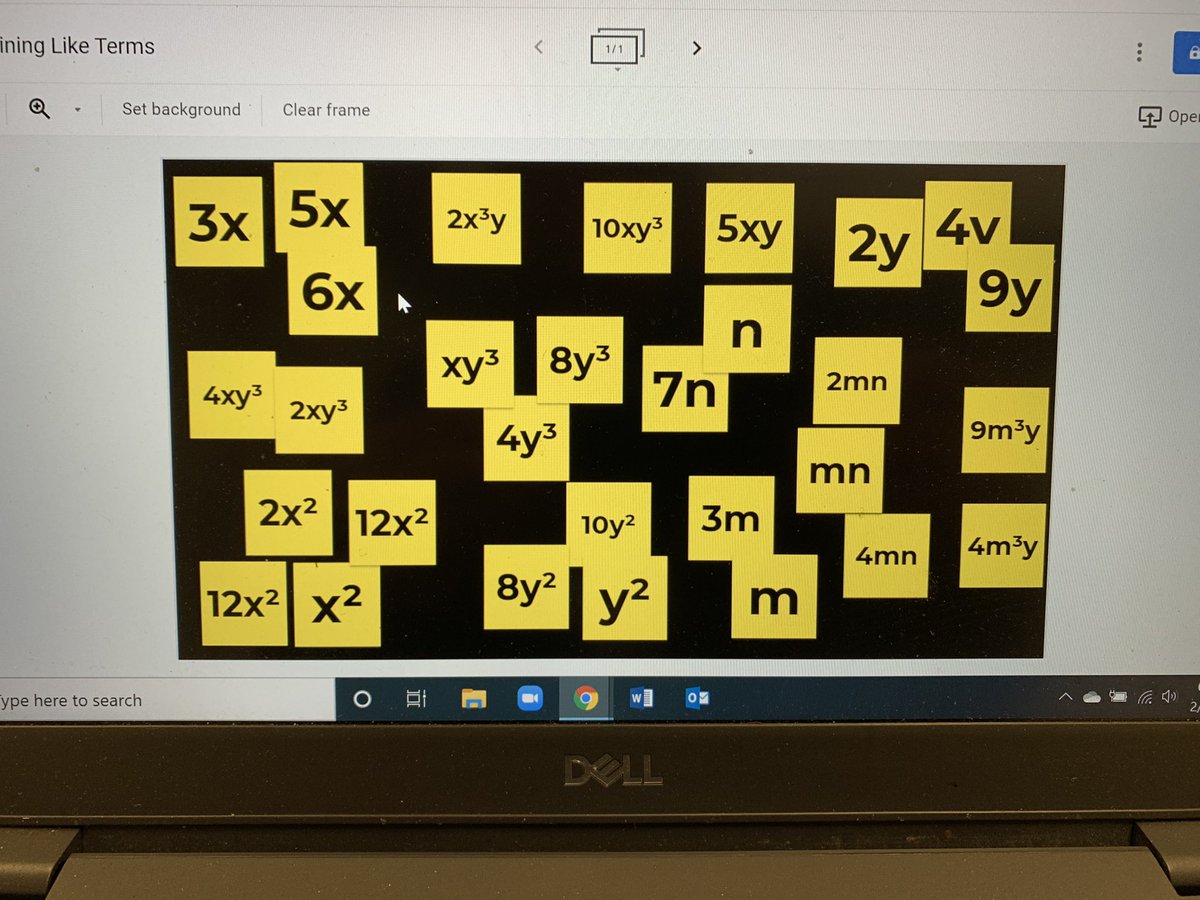 We’re jammin’ with Like Terms!#LinwoodLeads <a href="/cates_julie/">Julie Cates🍊🍋🐄</a> <a href="/APBishop89/">Andrew Bishop Ed.D.</a>