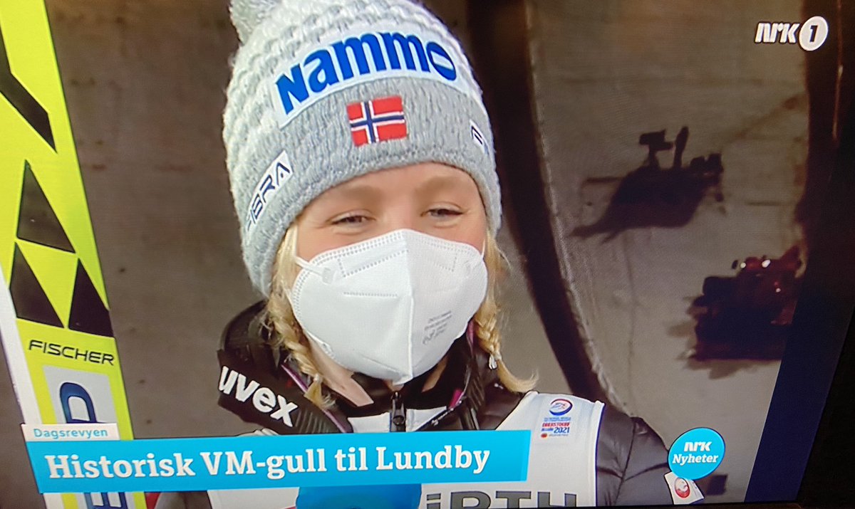 Gulljenta som brøytet vei!!🇳🇴🥇! Tøff som toget👏👏. Gratulerer med gull, Maren!!👏👏#nrksport