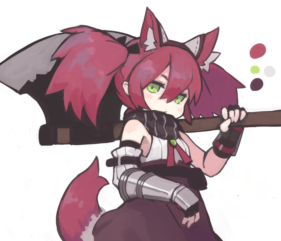「少し加筆するなどして遊んだ? 」|ジジのイラスト