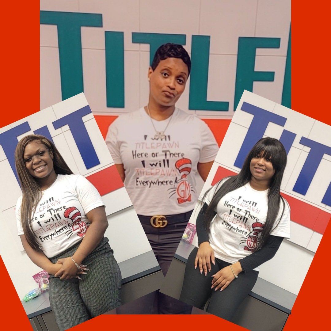 SenikkaDavis's tweet photo. In honor of Dr. Seuss Birthday 📚🥳
TM AUGUSTA 1....
I will 
TITLEPAWN 
here or there
I will 
TITLEPAWN
EVERYWHERE! 
We're collecting books to donate to the Ronald McDonald House on Friday📚
#GmSmAsm
#WomensHistoryMonth
#WomenManagers
@TM_Augusta1 
@KevinGodwin59 
@TMXCompanies https://t.co/aFcz7KpMjI