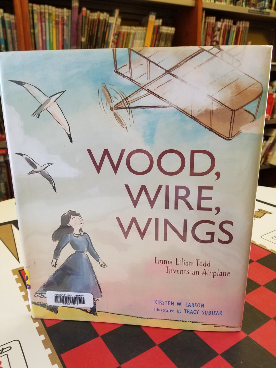 writerjolene's tweet image. #DebutReviewChallenge #ReadReviewRepeat 
@KirstenWLarson's WOOD, WIRE, WINGS. This important #PB #biography belongs in all classrooms and libraries! 

goodreads.com/review/show/38…

Support debut #Kidlit: write reviews! 5 reviews=1 entry for prizes @ laurarenauld.com 
#Teachers