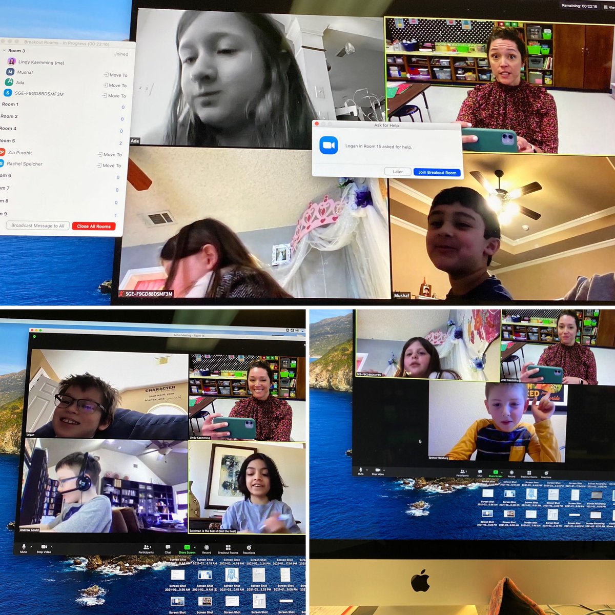 LindyKaemming's tweet photo. Gathering data and organizing the information in @zoom breakout rooms - students can bounce from room to room and then back to their own room to finish their work! #KCrewMath 2nd grade @KISDMathSquad @KISDRemote @FESfalcons @LibertyElemKISD @shadygrovekisd @hlesmustangs https://t.co/IarugfjjkU